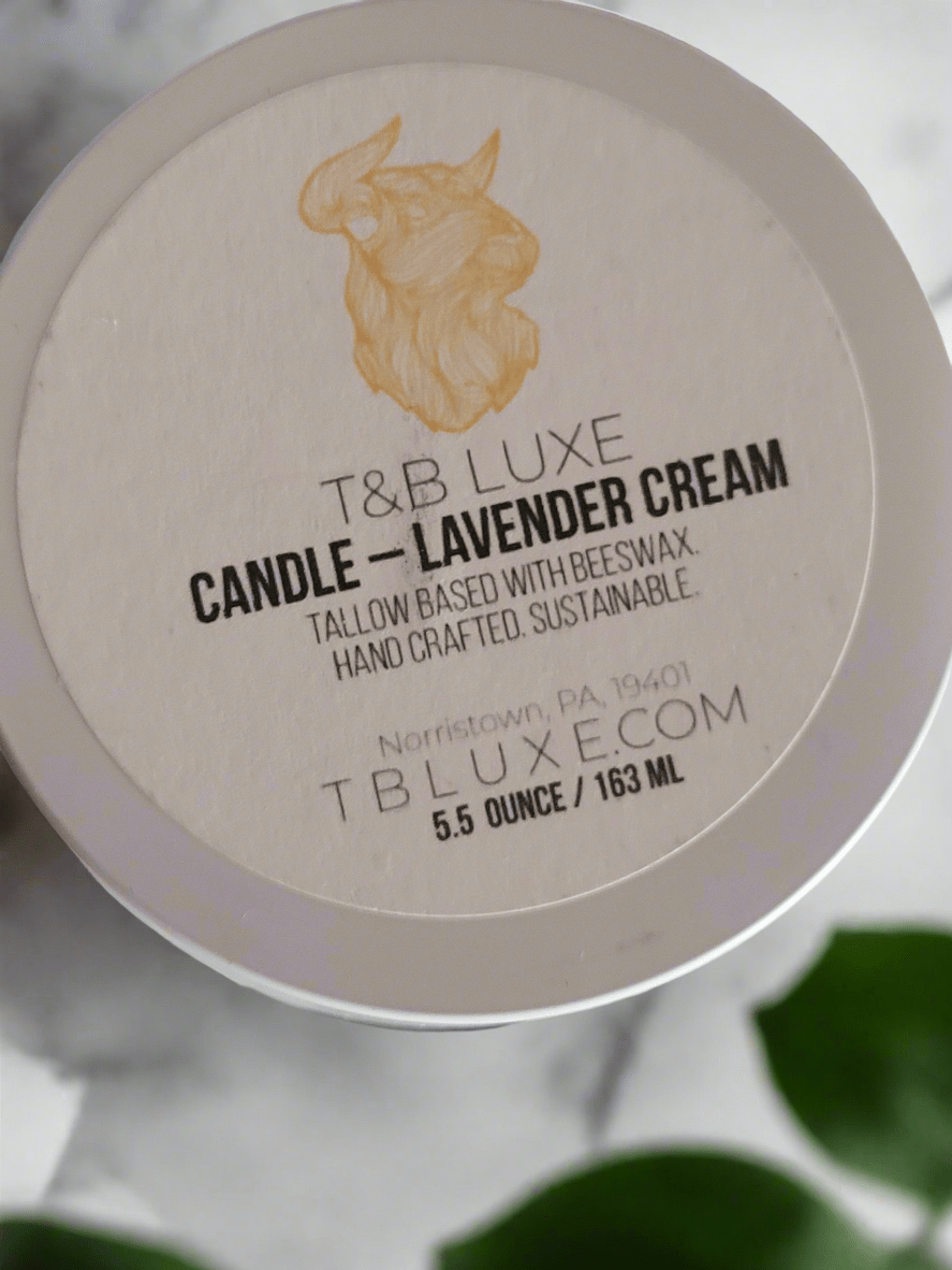 T&B Luxe Tallow and Beeswax Candles All Natural Essential Oils - T&B LUXE