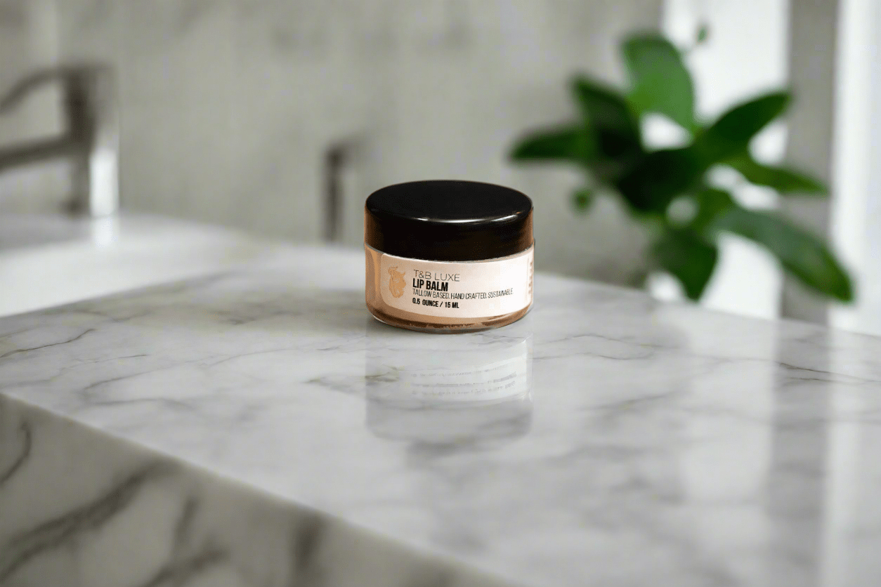 T&B Luxe Tallow and Honey Lip Balm All Natural - T&B LUXE