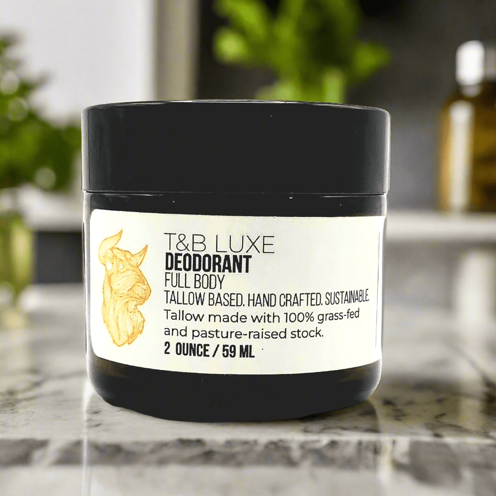 T&B Luxe Whipped Tallow Deodorant All Natural Aluminum Free Chemical Free - T&B LUXE
