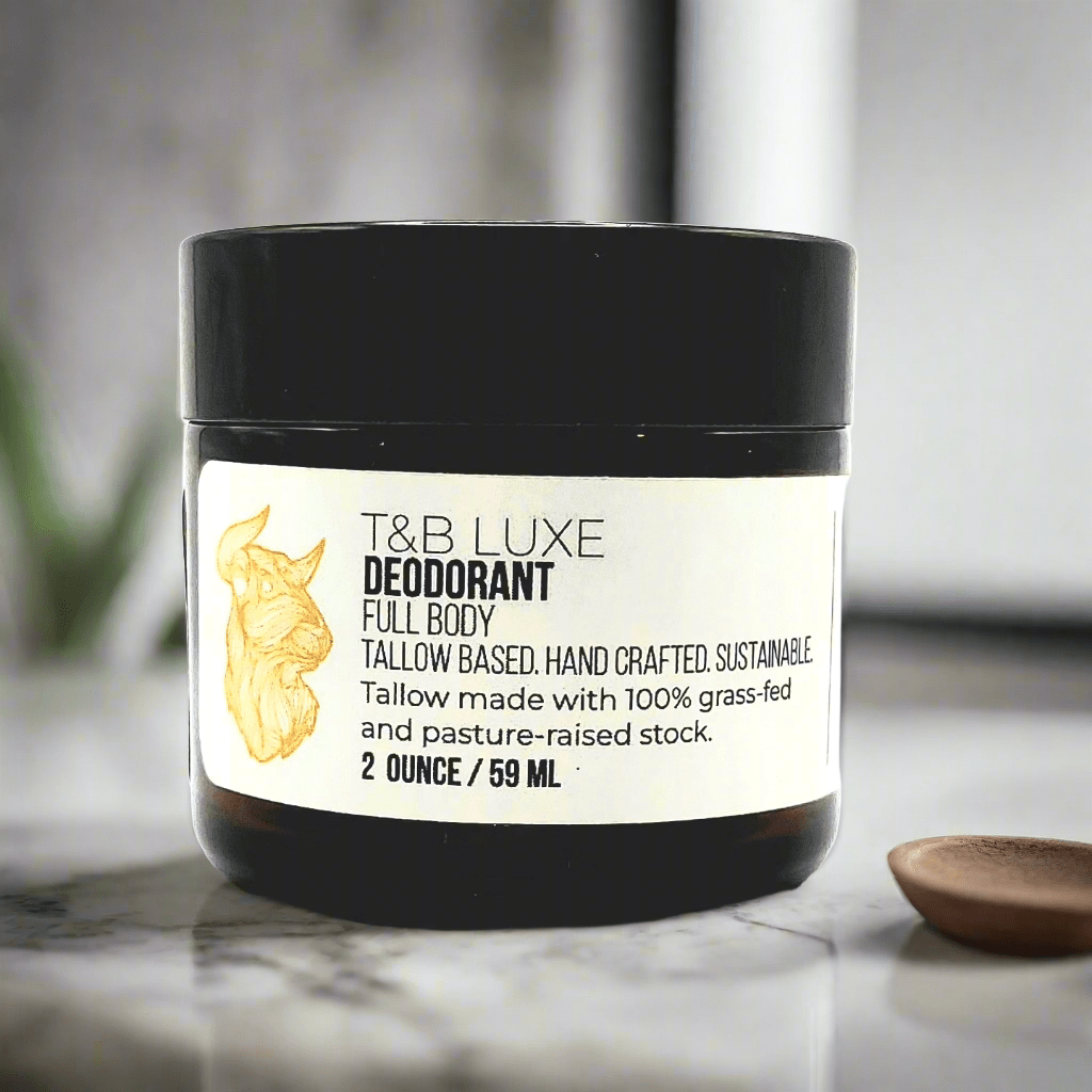 T&B Luxe Whipped Tallow Deodorant All Natural Aluminum Free Chemical Free - T&B LUXE